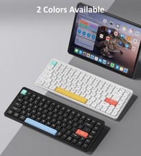 Wireless Mechanical Keyboard 2.4G/Bluetooth Ultra-Slim Low Profile Red Switch picture