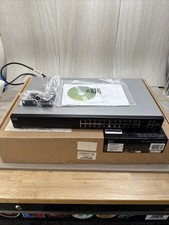 Cisco SF200-24P 24-Port Gigabit Managed Switch SLM224GT V05 Tested Working Reset picture