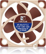 Noctua NF-A4x10 FLX, Premium Quiet Fan, 12v, 3-Pin (40x10mm, Brown) picture