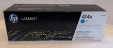 Genuine SealedHP 414X Cyan High Yield Toner Cartridge W2021X – 6,000 Page Yield  picture