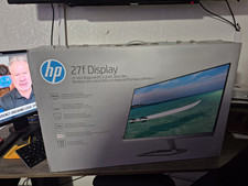 HP 27f Display 27in IPS FHD 1080p 75Hz 5ms FreeSync Slim Bezel HDMI VGA picture