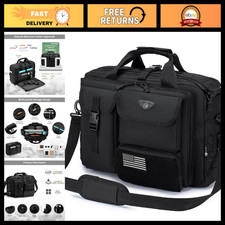 Tactical Messenger Bag for Men, Military Laptop Briefcase 14