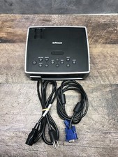 InFocus IN1100 Black 1800 ANSI Lumens w/lamp 967H READ *TESTED WORKING* picture