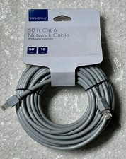 NEW - INSIGNIA 50 FT CAT 6 NETWORK CABLE WITH SNAGLESS CONNECTORS picture