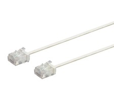 Monoprice Cat6 Ethernet Patch Cable - 7 Feet - White | Stranded, 550MHz, UTP picture