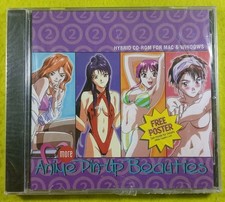 More Anime Pin-Up Beauties (PC/MAC, CD-ROM, 1998) RARE OOP VHTF NEW SEALED NOS picture