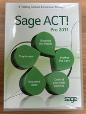 SAGE  ACT Pro 2011 Accounting Software #1 Best Selling Customer Manager picture
