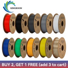 【Buy 3 Pay 2】Kingroon 3D Printer Filament 1KG PLA PETG Silk 1.75 mm Spools Rolls picture