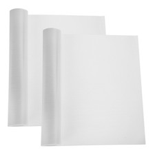 2Pcs 400x300mm PC Case Dust Mesh Filter PVC Dustproof Filter Cover, White(0.8mm) picture
