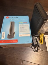 Motorola 24x8 Cable Modem + AC1900 WiFi Router + 2 Phone Line for Xfinity MT7711 picture