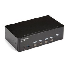 StarTech.com 4 Port HDMI KVM Switch - 4K 30Hz - Dual Display picture
