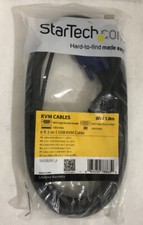 BRAND NEW - StarTech.com SVUSB2N1_6 KVM Cables 6ft 2-in-1 USB KVM Cabel picture