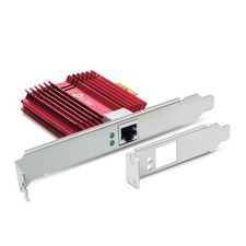 TP-Link TX401 10 Gigabit Gbps PCIe Network Adapter w/ CAT6A, Low Profile Bracket picture