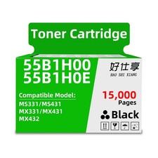 55B1H00 55B1H0E Compatible High Yield Toner Cartridge Replacement for Lexmark... picture