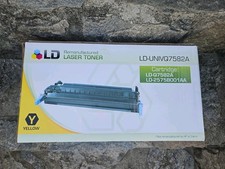 LD Laserjet Toner Cartridge - Yellow (LD-Q7582A) FACTORY SEALED BOX  picture