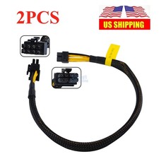 Mini 8 Pin to 8 Pin GPU Power Cable For DELL R740 R740XD Server 04VPD3 (2pcs) picture