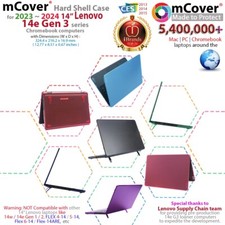 NEW mCover® Hard Case for 2023 2024 14-inch Lenovo 14e Chromebook Gen 3 Laptop picture