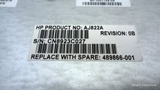 HP 489866-001 Brocade 8/24c SAN Switch Power Pack AJ822A picture