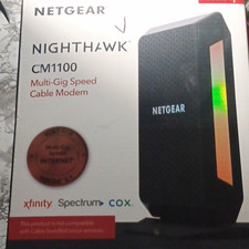 NETGEAR Nighthawk CM1100 DOCSIS 3.1 Cable Modem 1Gbps 2-Port Link picture