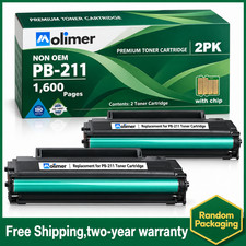 PB211 Compatible Toner 2PK With Chip for P2500W M6500N M6550N M6600NW M6500NW picture