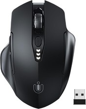 Upgrade Your Workspace with Wireless Mouse - Ergonomic, 2400 DPI, Rechargeable picture