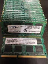 LOT OF 26 8GB DDR3 PC3 12800 Laptop RAM Crucial/Axiom Brand picture