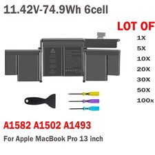 🧡LOT Replace Battery A1493 For Apple Macbook Pro 13