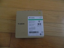 2018 GENUINE Canon PFI-301G Green Ink Tank IPF9000 IPF8000 IPF8100 FACTORY SEALE picture