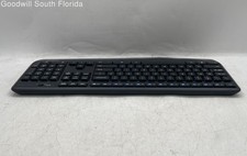 Logitech K345 Model Y-R0042 Black Wireless Full-Sized Keyboard Untested picture