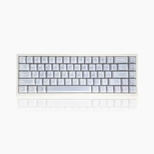 CERAKEY 114 Keys Glossy / Crazed Ceramic Keycaps Set V2 - Black, With Legends picture