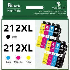 T212 212XL Ink Cartridges Compatible for Epson Workforce XP-4100 4105 WF-2830 picture