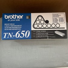 BROTHER TN-650 High Yield Toner Cartridge APPROX 8000 Pages SEALED picture