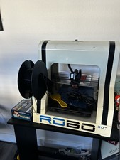 Robo 3D R2 3D Printer White/Black w/ Filament Spools, Model R2 picture