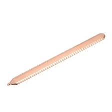 Copper Flat Heat Pipe for Cooling Laptop CPU GPU Heatsink 90mm x 8mm x 3mm picture