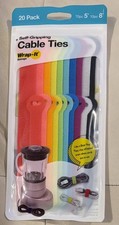 Wrap-It Storage - Self-Gripping Cable Ties (20-Pack) - Multi-Color picture