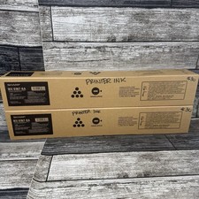 (Lot of 2) Sharp MX-61NT-BA Black Ink Laser Toner Cartridge picture