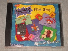 RUGRATS PRINT SHOP SPECIAL EDITION CD ROM  Brand New in Plastic Nickelodeon picture