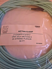 OM4 24F MTP-MTP 50FT Fiber Trunk Cable Plenum AETNA15-050F NetSource picture