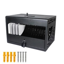 16-Device Charging Station Charger Laptop Hood Storage Locking Charging Cabinet picture