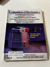 Computers & Electronics January 1983 Magazine Radio Shack HERO 1 Robot Apple III picture