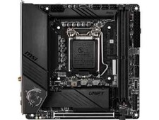 MSI MEG Z490I UNIFY LGA 1200 Intel Z490 SATA 6Gb/s Mini ITX Intel Motherboard picture
