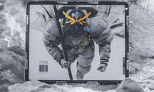 Wallhack x KOJIMA PRODUCTIONS SP-005 KJP Ludens-10 Glass Mouse Pad picture