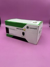 Original Lexmark 84C1HY0 Yellow Toner. New Sealed Box picture