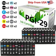 (24 Pack,2 Set) PGI-29 PGI 29 PGI29 Ink Cartridge for PIXMA Pro1s Printer picture