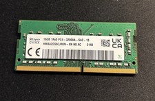 SK Hynix 16GB DDR4-3200 1Rx8 PC4-25600 Laptop RAM SODIMM HMAA2GS6CJR8N-XN - Used picture