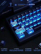 Interstellar Keycaps Nuclear Power Height for Mechanical Keyboard picture