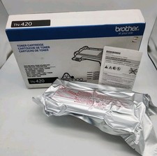 Brother Toner Cartridge TN420 Black New Sealed Original OEM picture