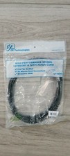 CP Technologies Category 6 Patch Cord 10ft Black C6-BK-10-O Lot of 12 New picture