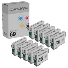 10pk T069 T069120 Black Reman Ink Cartridge for Epson Stylus nx400 nx510 cx8400 picture