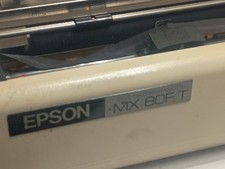 Epson MX-80 F/T Vintage Dot Matrix Terminal Printer (Untested)  picture